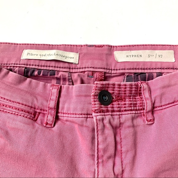 Pilcro / Anthropologie hyphen pamta salmon Sz  29 - Picture 5 of 8